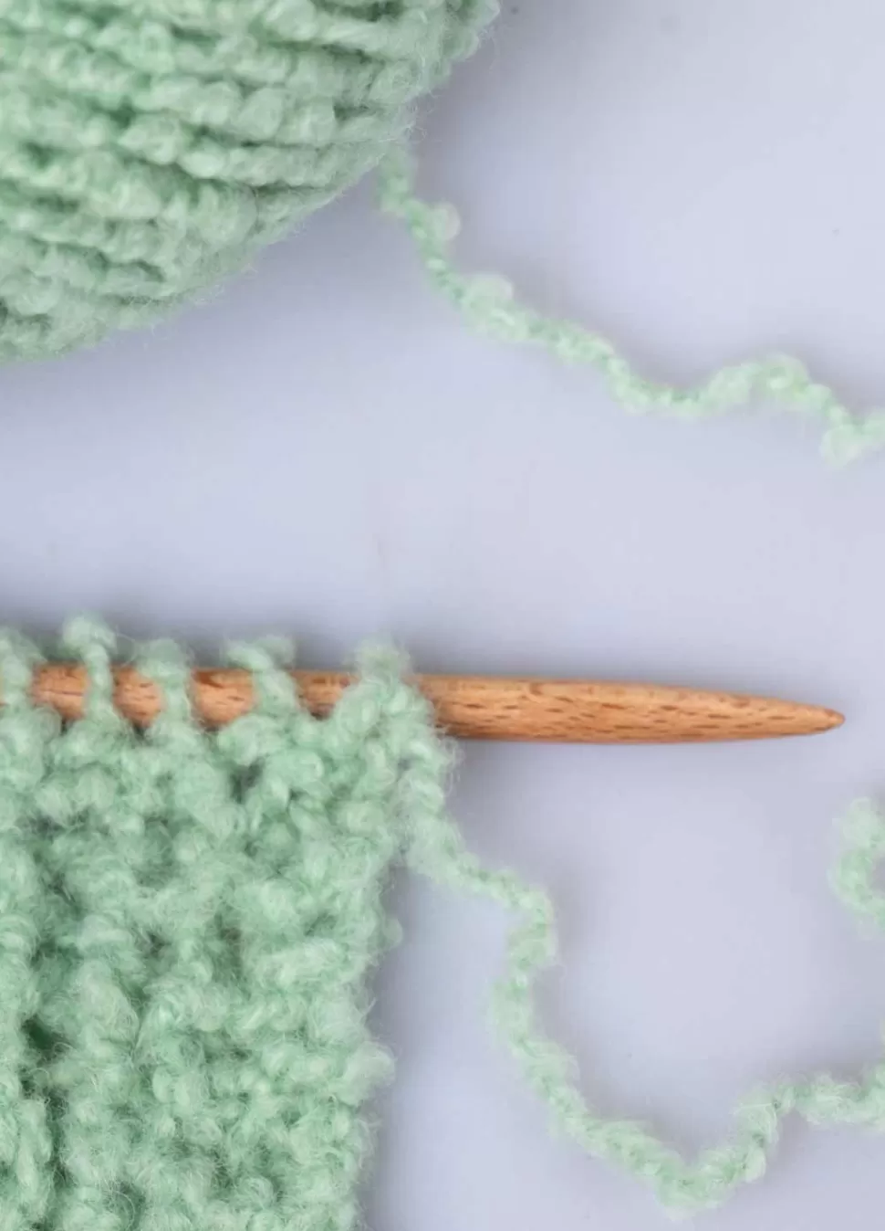 the_boucle_cloud_yarn_sage_green_2.webp The Boucle Cloud Yarn Sage Green>We Are Knitters Shop