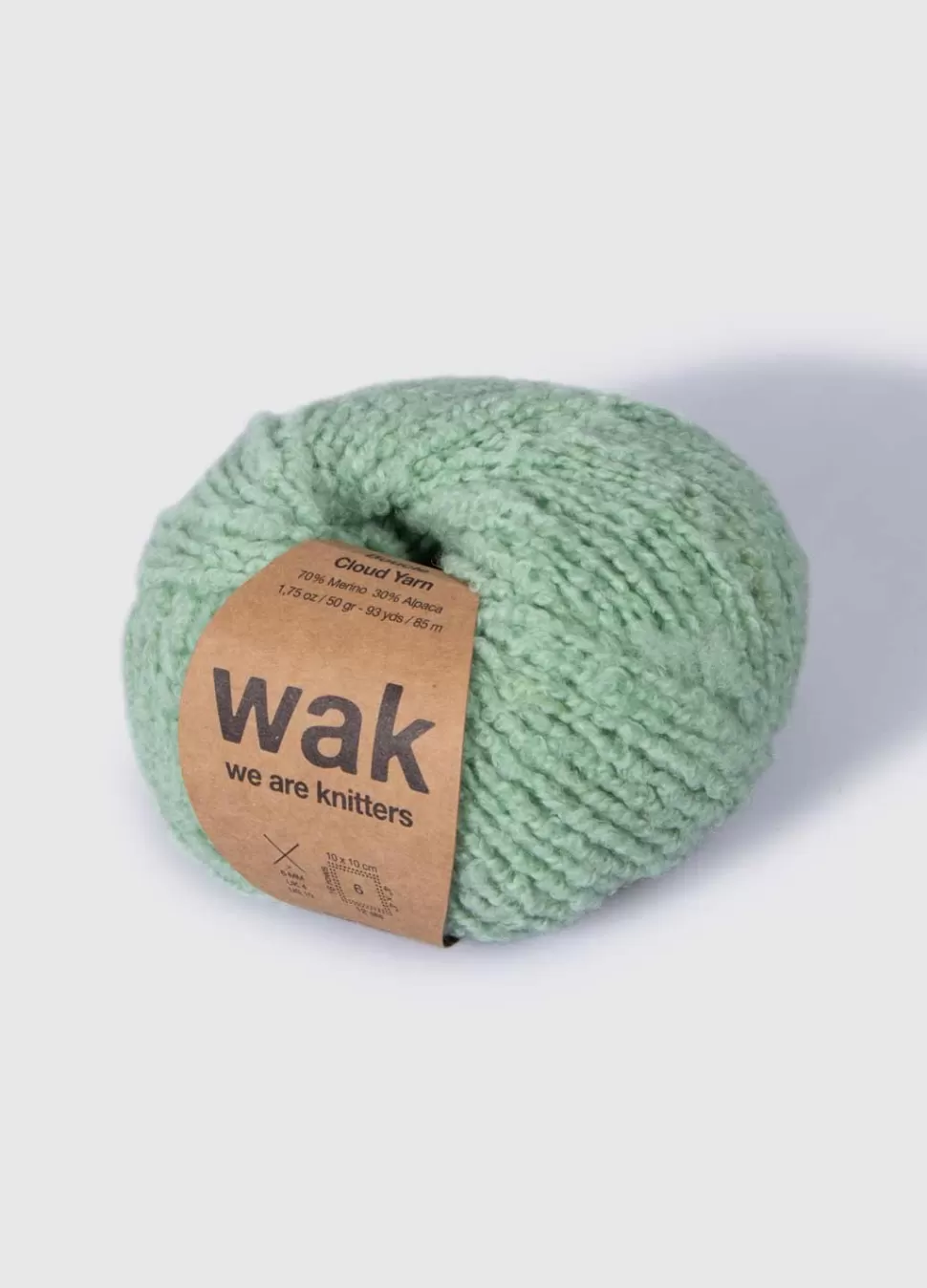 the_boucle_cloud_yarn_sage_green_3.webp The Boucle Cloud Yarn Sage Green>We Are Knitters Shop